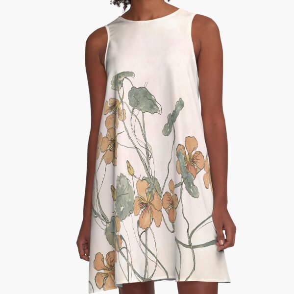 Winding A-Line Dress