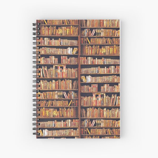 Bibliophile Spiral Notebook