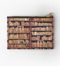 Bibliophile Zipper Pouch