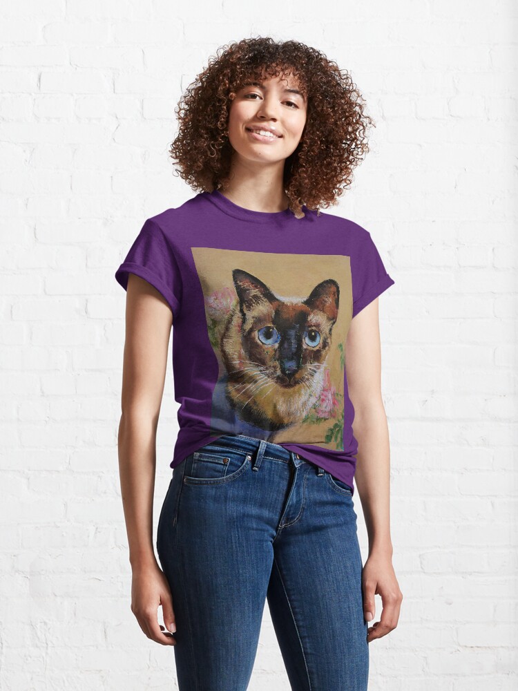 "Siamese Cat" Tshirt by michaelcreese Redbubble