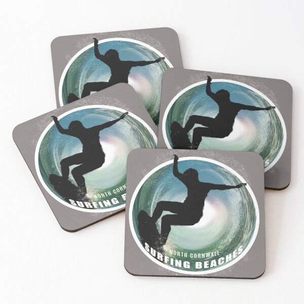 Item preview, Surfing Beaches North Cornwall designed and sold by NEURONET.