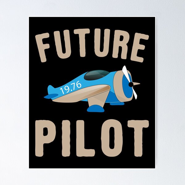 Item preview, Future Pilot Airplane Aviation designed and sold by inkedtee.