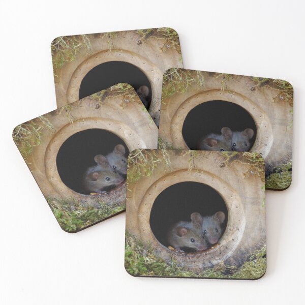 Item preview, Two baby mice in the log pile  designed and sold by Simon-dell.