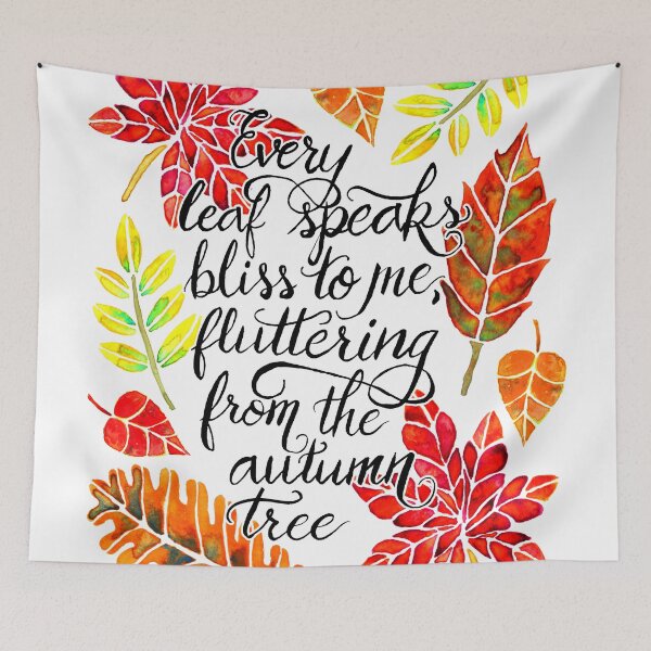 Item preview, Every Leaf Speaks Bliss designed and sold by floryavenue.