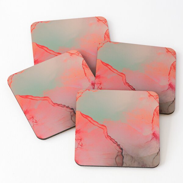 Item preview, BETTER TOGETHER Coral Green  by Monika Strigel  designed and sold by SunlightStudios.