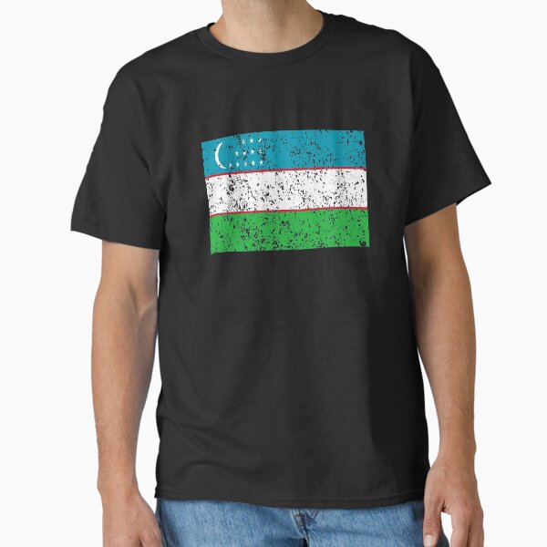 Item preview, Uzbekistan Flag  designed and sold by Vanover Designs.