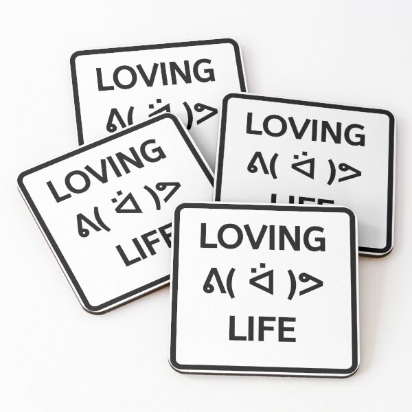 Item preview, Text Emoji Loving Life designed and sold by SpiffyD.