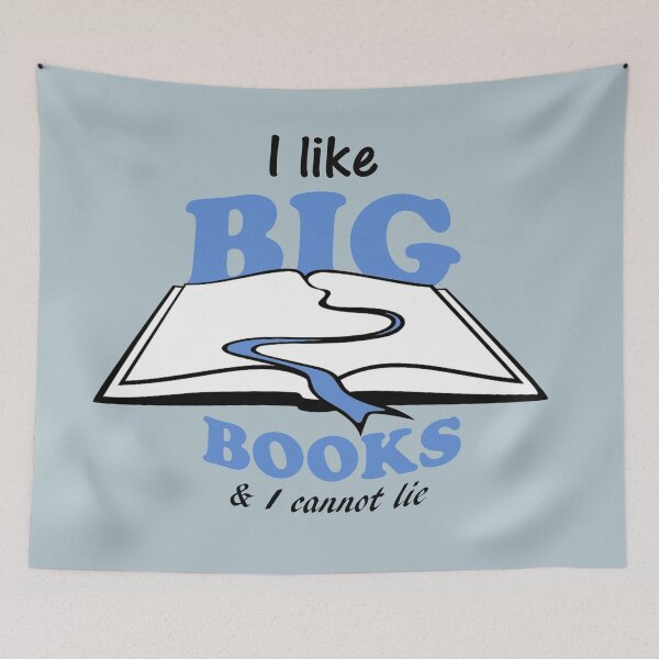 Item preview, I like Big Books designed and sold by Frankie Cat Photography.