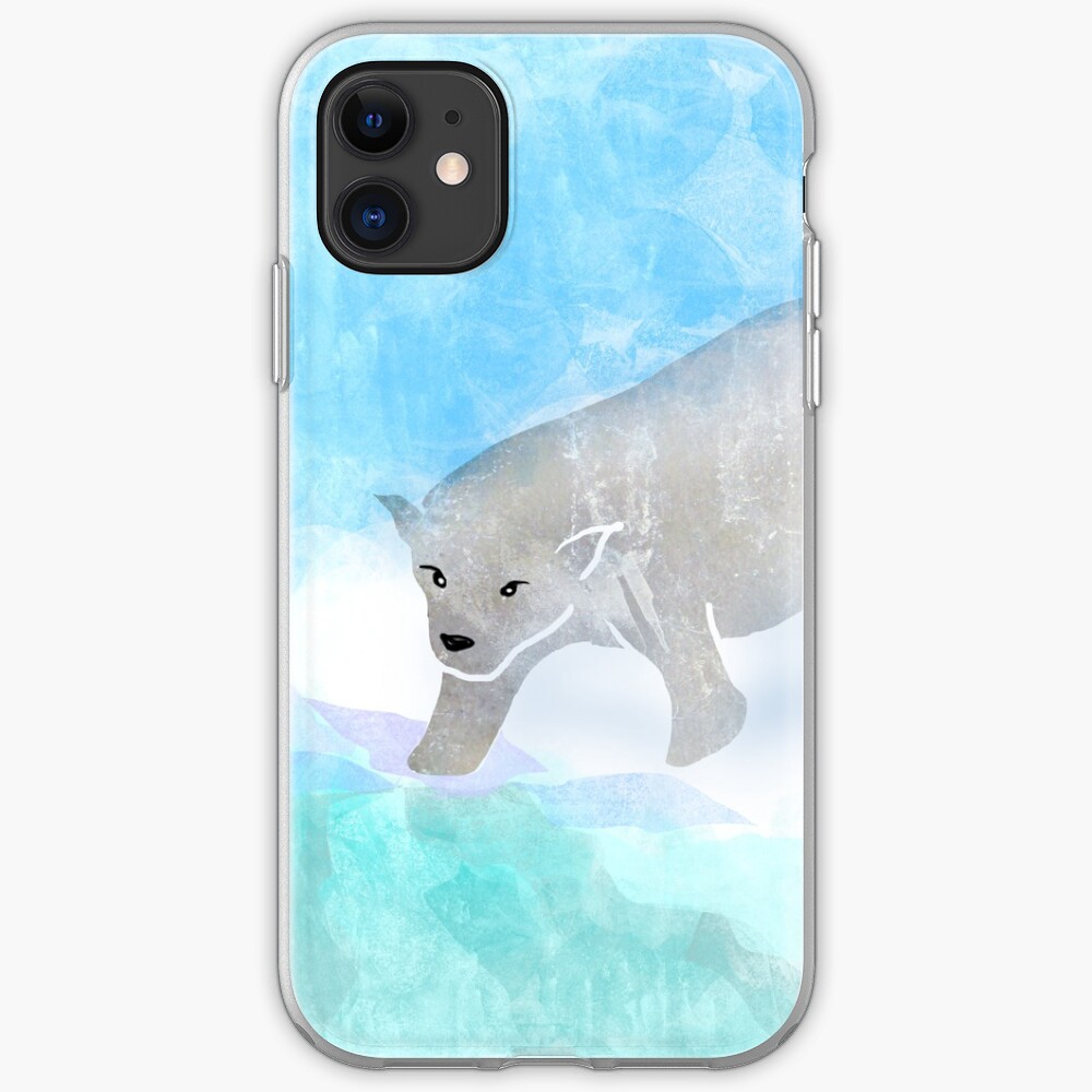 Polar Bear on Iceberg iPhone Case & Cover