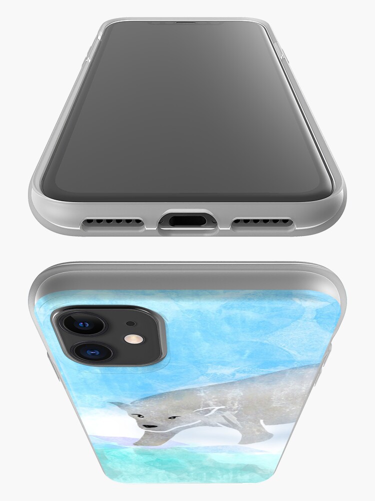 Alternate view of Polar Bear on Iceberg iPhone Case & Cover