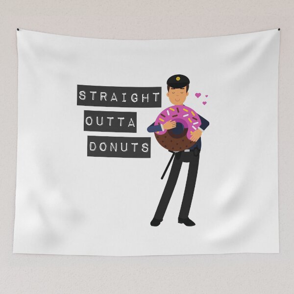 Artikelvorschau, Straight Outta Donuts entworfen und verkauft von hellahustler.