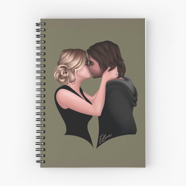 Item preview, Young Couple Kiss designed and sold by emmaburndesigns.
