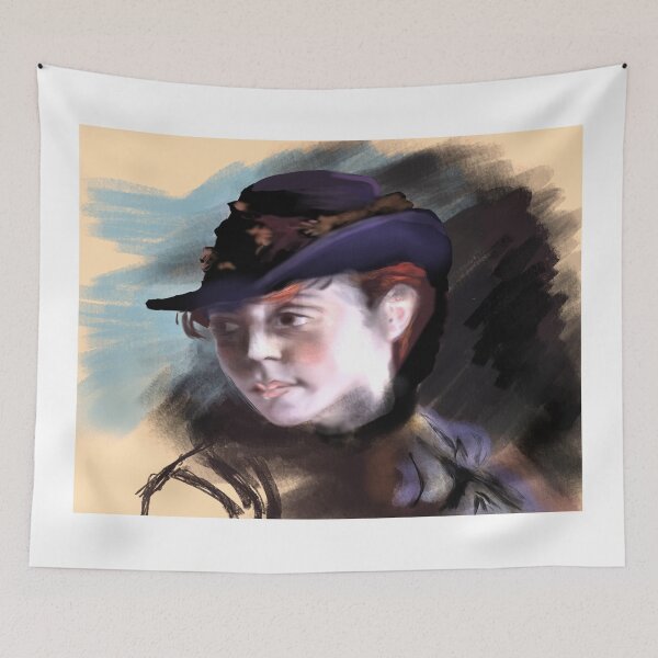 Item preview, Girl with Black Hat - Boldini Old Masters  designed and sold by Cherylgrayum.