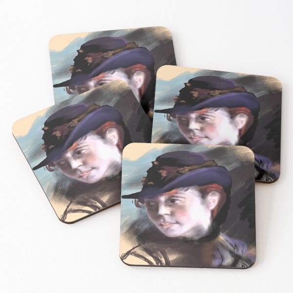 Item preview, Girl with Black Hat - Boldini Old Masters  designed and sold by Cherylgrayum.