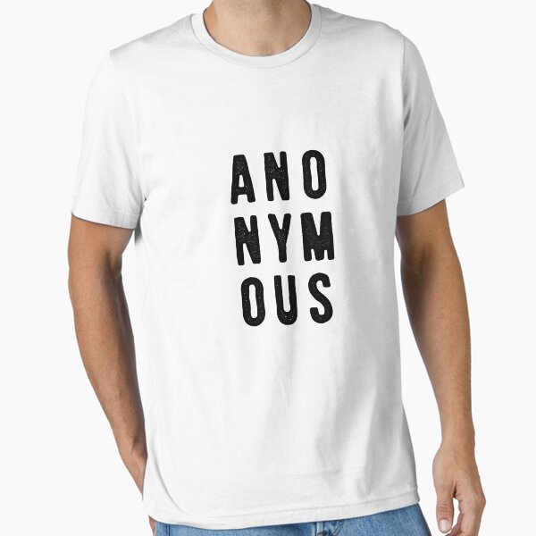 Casefile True Crime – Anonymous (Dark) Essential T-Shirt