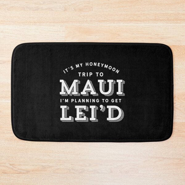 Item preview, Maui Honeymoon Trip Just Married Hawaii Wedding Gift designed and sold by ripsydesigns.