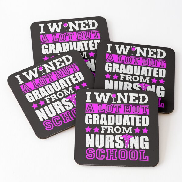 Item preview, I Wined a Lot but Graduated from Nursing School designed and sold by EdifyEra.