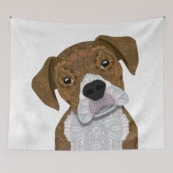 Item preview, Cute Fawn Boxer designed and sold by artlovepassion.