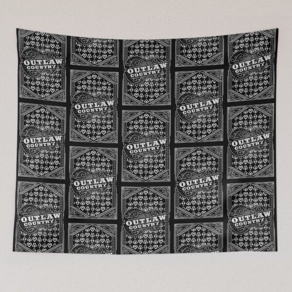 Item preview, Outlaw Country - white ink designed and sold by jacksonbaugh.