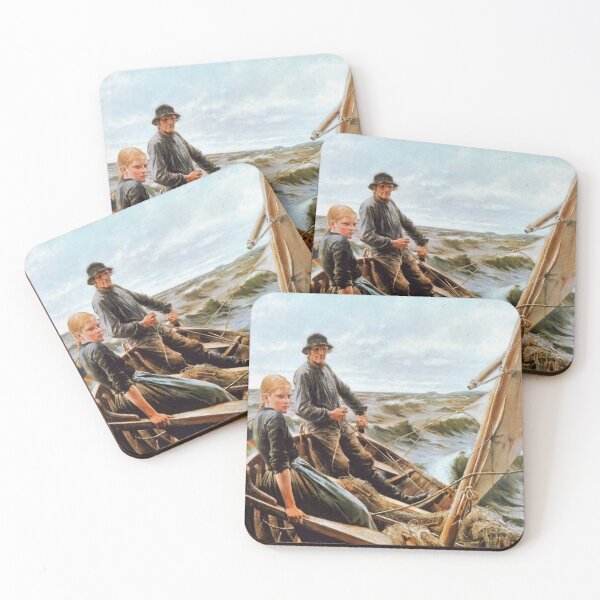 Item preview, At sea-Albert Edelfelt designed and sold by LexBauer.