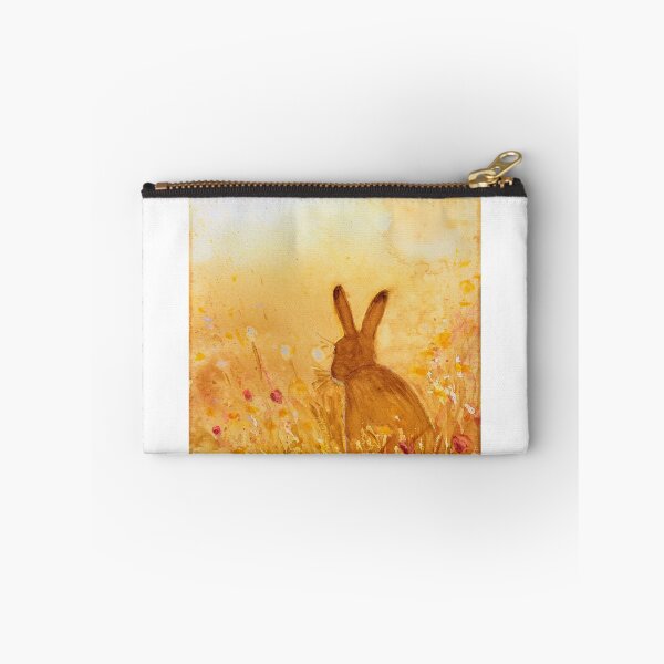 Item preview, Autumnal hare: a watercolour painting of a brown hare designed and sold by Double Dutch Designs.