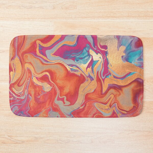 Item preview, DRAMAQUEEN GOLD PASTEL CORAL by Monika Strigel designed and sold by SunlightStudios.