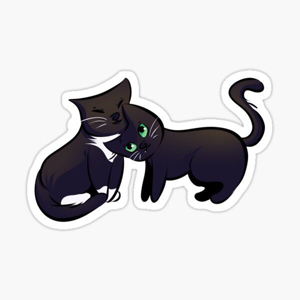 Cat Sisters Sticker