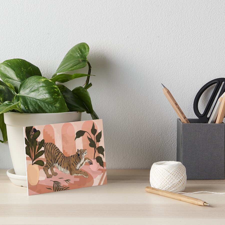 Easy Tiger Art Board Print