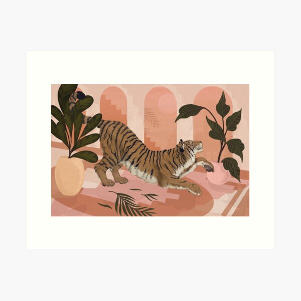 Easy Tiger Art Print