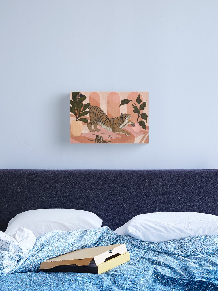 Thumbnail 1 of 3, Canvas Print, Easy Tiger designed and sold by lauragraves.