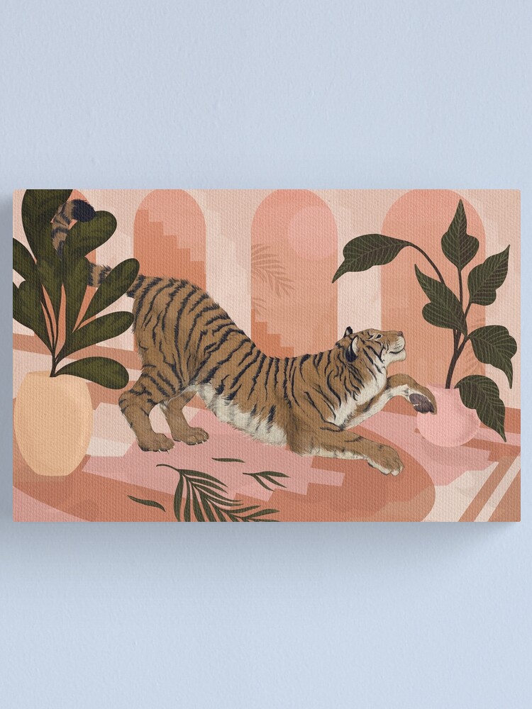 Alternate view of Easy Tiger Canvas Print