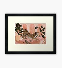 Easy Tiger Framed Print