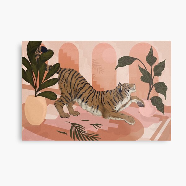 Easy Tiger Metal Print
