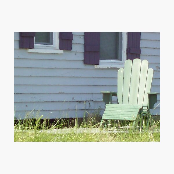 Adirondack Chair Photographic Print