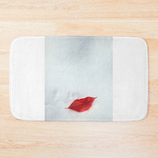 Item preview, red leaf on white snow designed and sold by olena2552.