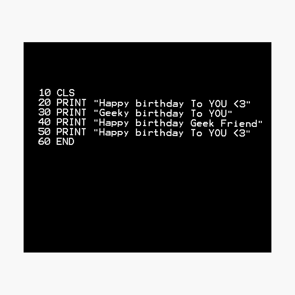 estafa Corresponsal imagen Póster «Regalo de cumpleaños friki, para esos nerds especiales en nuestra  vida» de kestrada2906 | Redbubble