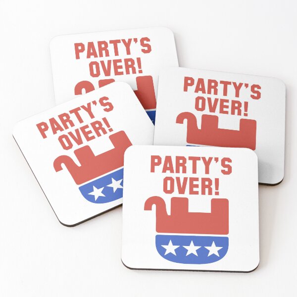 Item preview, 2022 Election | Party's Over | Republican GOP designed and sold by 8645th.