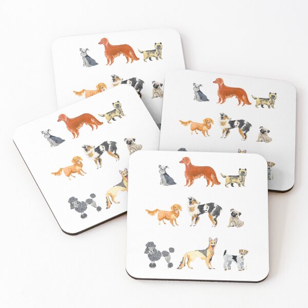 Item preview, Favorite Dog Breeds designed and sold by LIMEZINNIASDES.