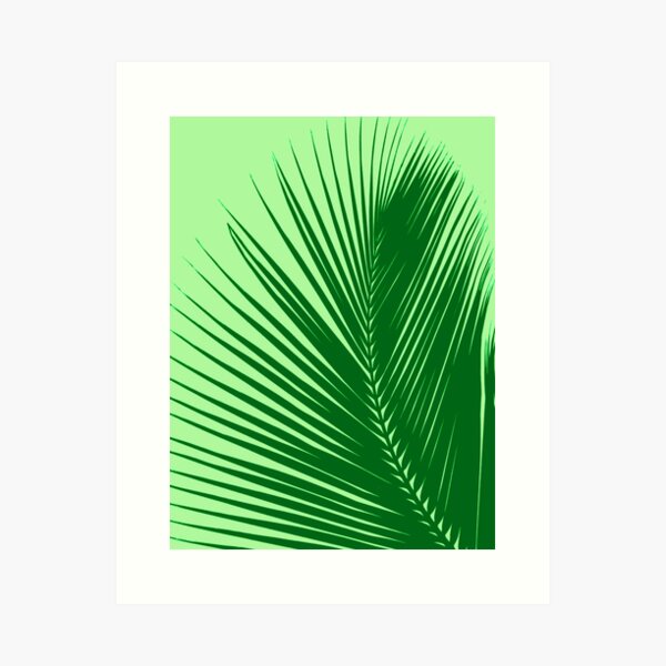 Item preview, Palm Leaf, Emerald and Lime Green designed and sold by Marymarice.