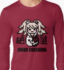 Junko Enoshima Pixel Long Sleeve T-Shirt