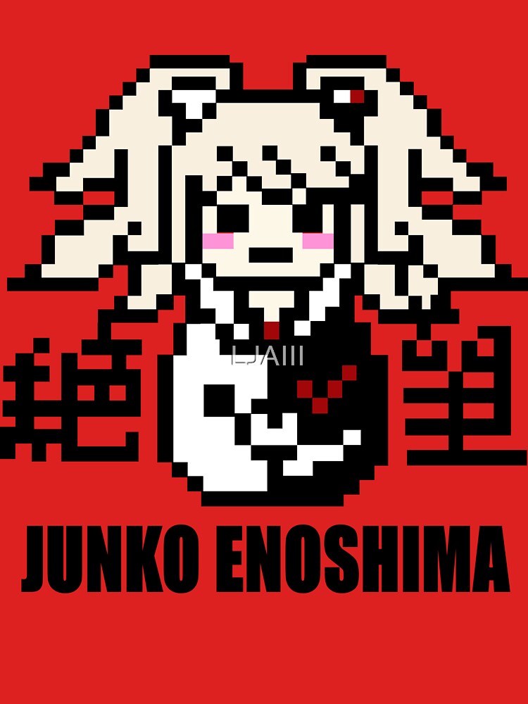 "Junko Enoshima Pixel" T-shirt by LJAIII | Redbubble