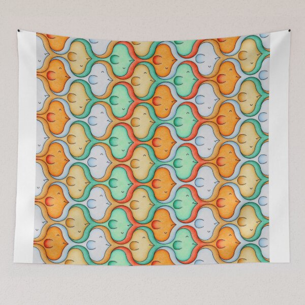 Item preview, Fish tessellation designed and sold by Vibali.
