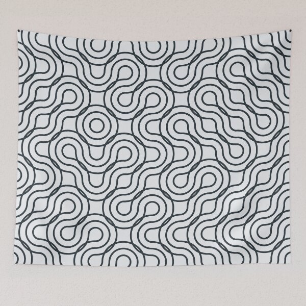 Aperçu de l'œuvre Illustration d'arrière-plan Truchet Random Pattern Generative Tile Art créée et vendue par IuriiVlasenko.