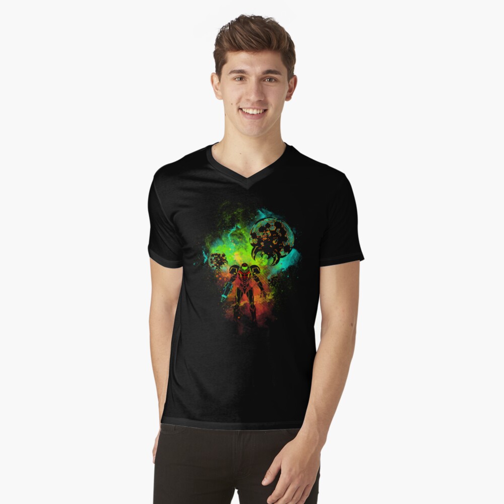 Item preview, V-Neck T-Shirt designed and sold by DonnieArts.
