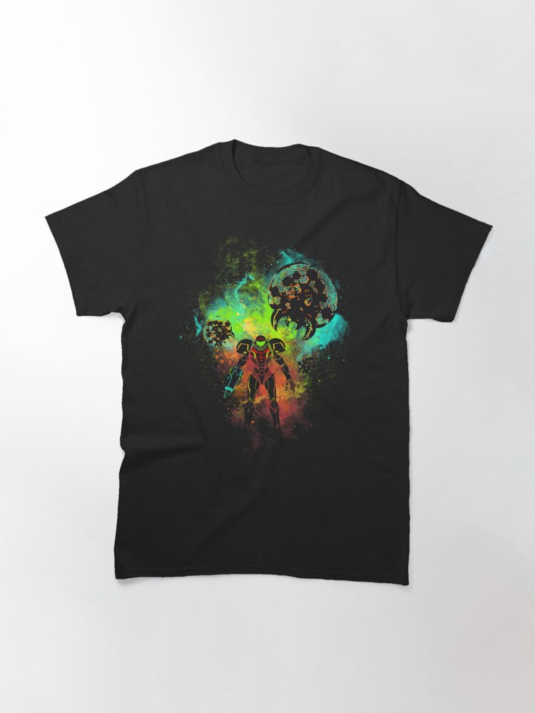 Thumbnail 3 von 7, Classic T-Shirt, Kopfgeldjäger des Weltraums designt und verkauft von DonnieArts.