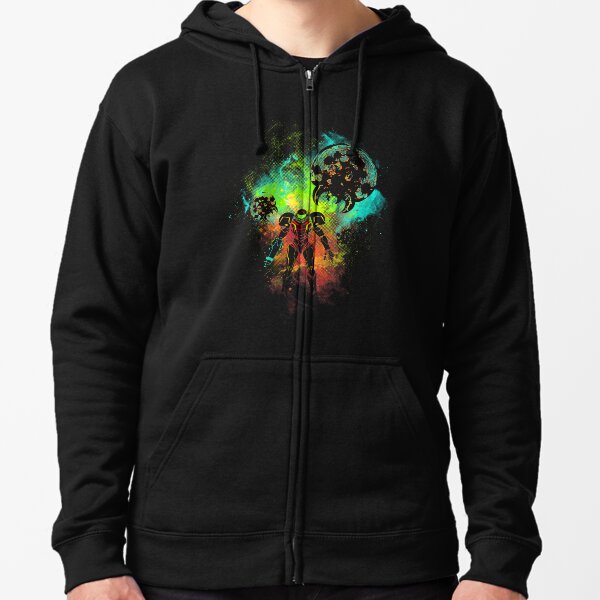 Bounty Hunter of Space Zipped Hoodie
