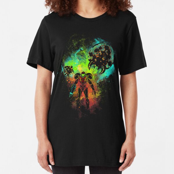 Cazarrecompensas del espacio Camiseta ajustada
