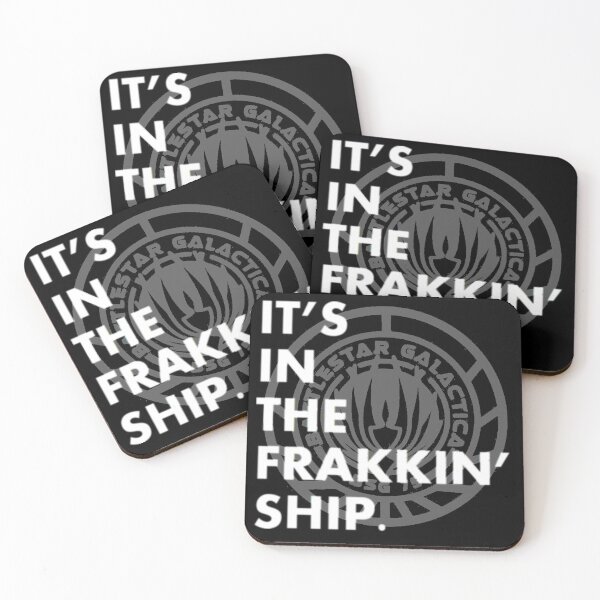 Item preview, It's in the frakkin' ship! designed and sold by KBwiththeTees.