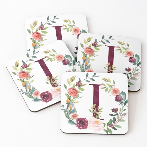 Item preview, Floral Wreath Monogram - i designed and sold by Amanda-Lakey.