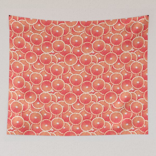 Item preview, Pink Grapefruit Slice Digital Montage designed and sold by Marymarice.